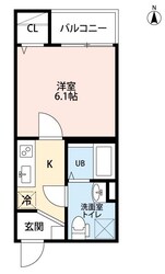 堀田駅 徒歩10分 2階の物件間取画像